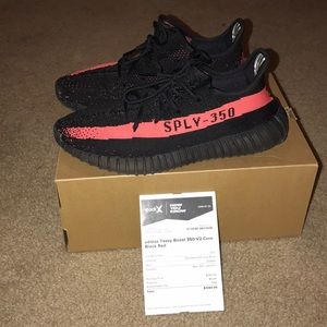adidas Yeezy Boost 350 V2 Core Black Red